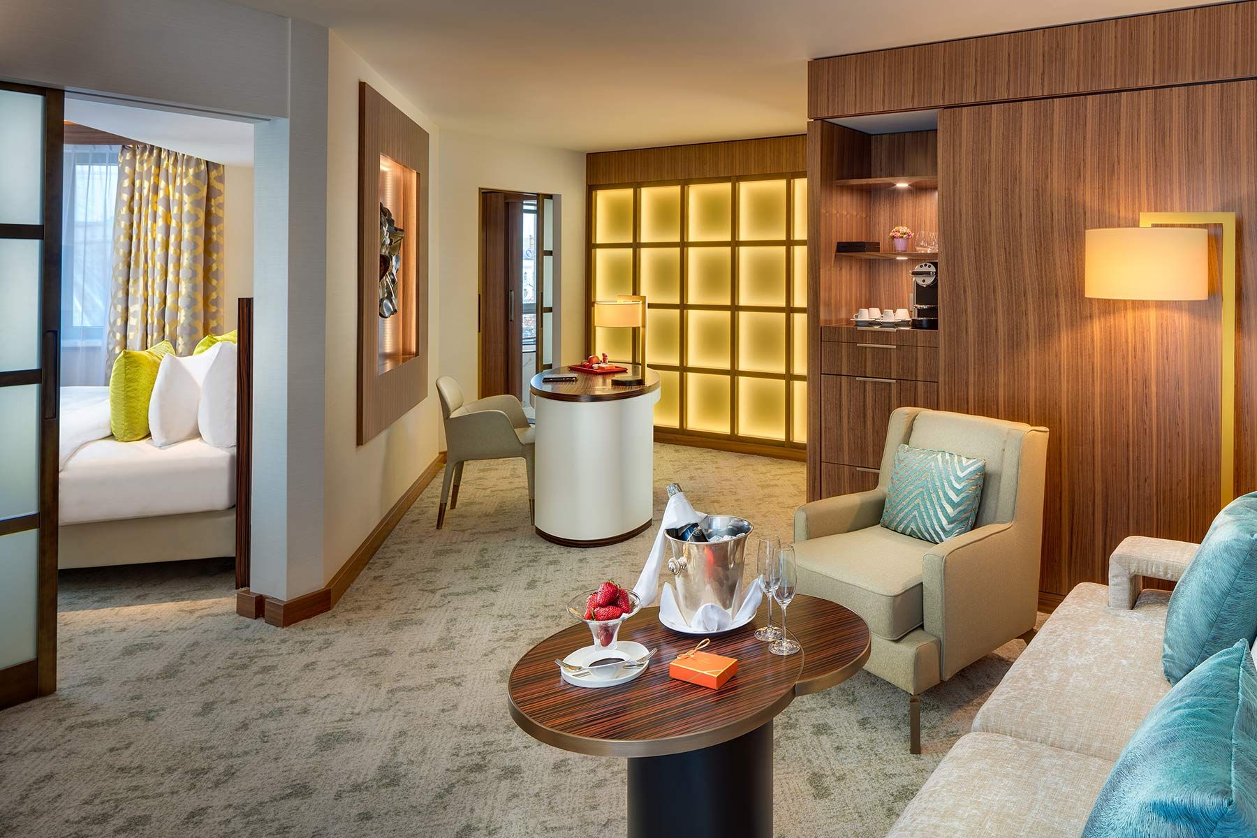 Executive Suit des Kempinski Hotes in Budapest